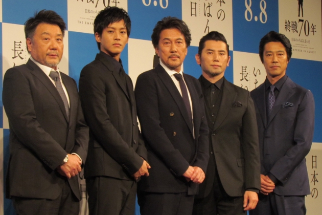 原田監督、松坂、役所、本木、堤