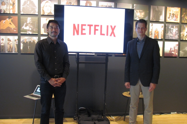 Netflixの大崎副社長＆ピーターズ社長